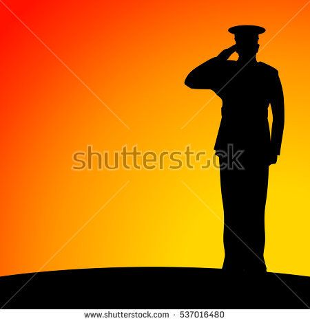 450x470 Soldier, Officer, Captain, Policeman, Sailor Or Firefighter