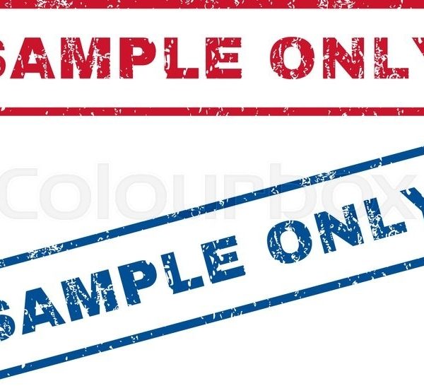 600x546 Sample Only Text Rubber Seal Stamp Watermarks Vector Style Is