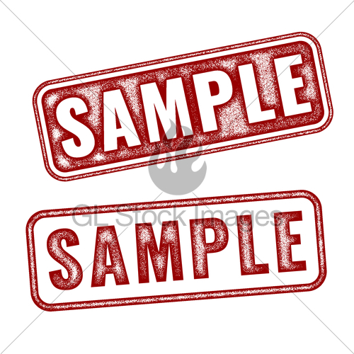 500x500 Two Realistic Vector Sample Grunge Rubber Stamps Gl Stock Images