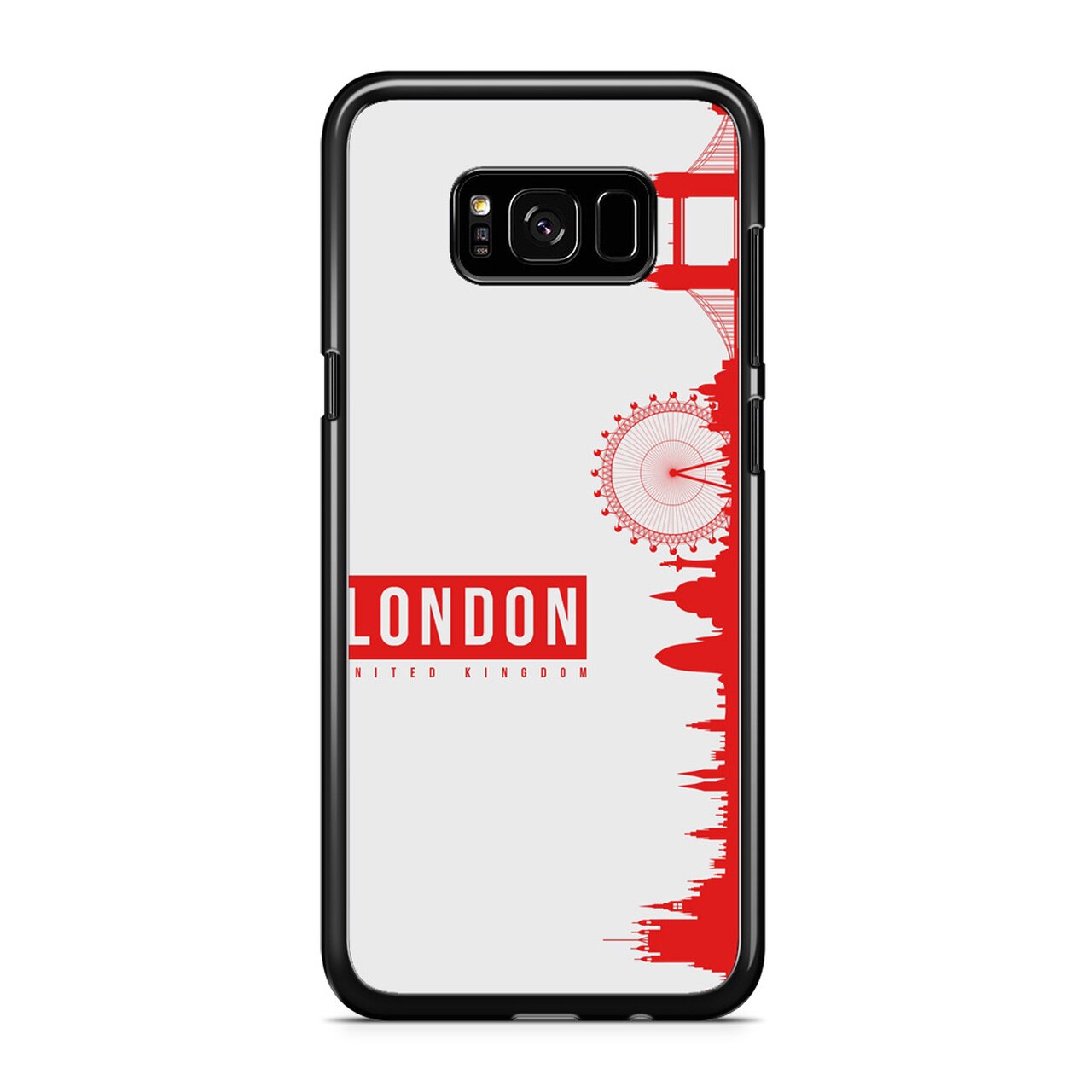 1280x1280 London Vector Samsung Galaxy Case
