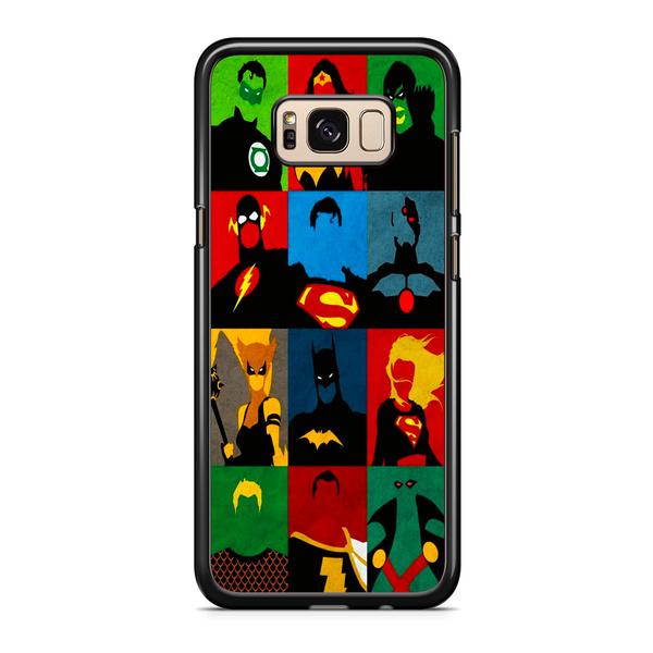 600x600 Dc Justice League Hero Vector Samsung Galaxy Plus Case
