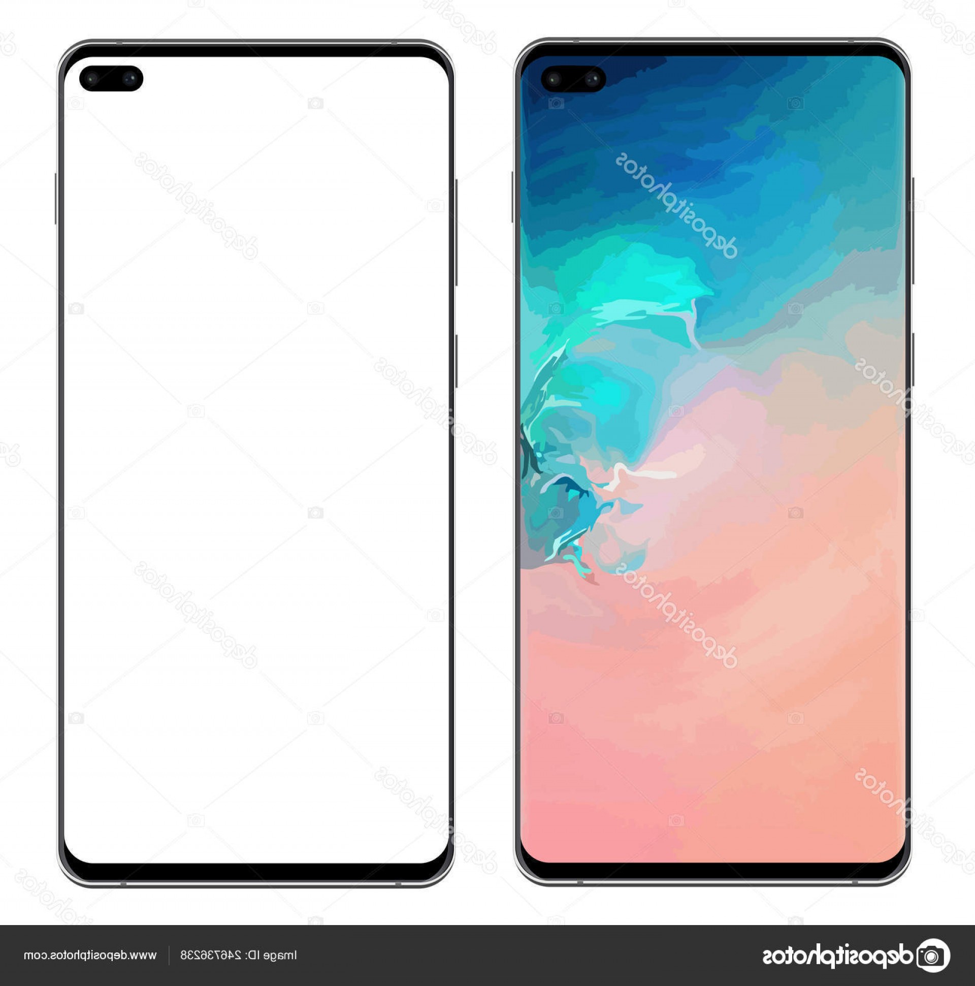 1920x1941 Stock Illustration Samsung Galaxy S Vector Savoyuptown