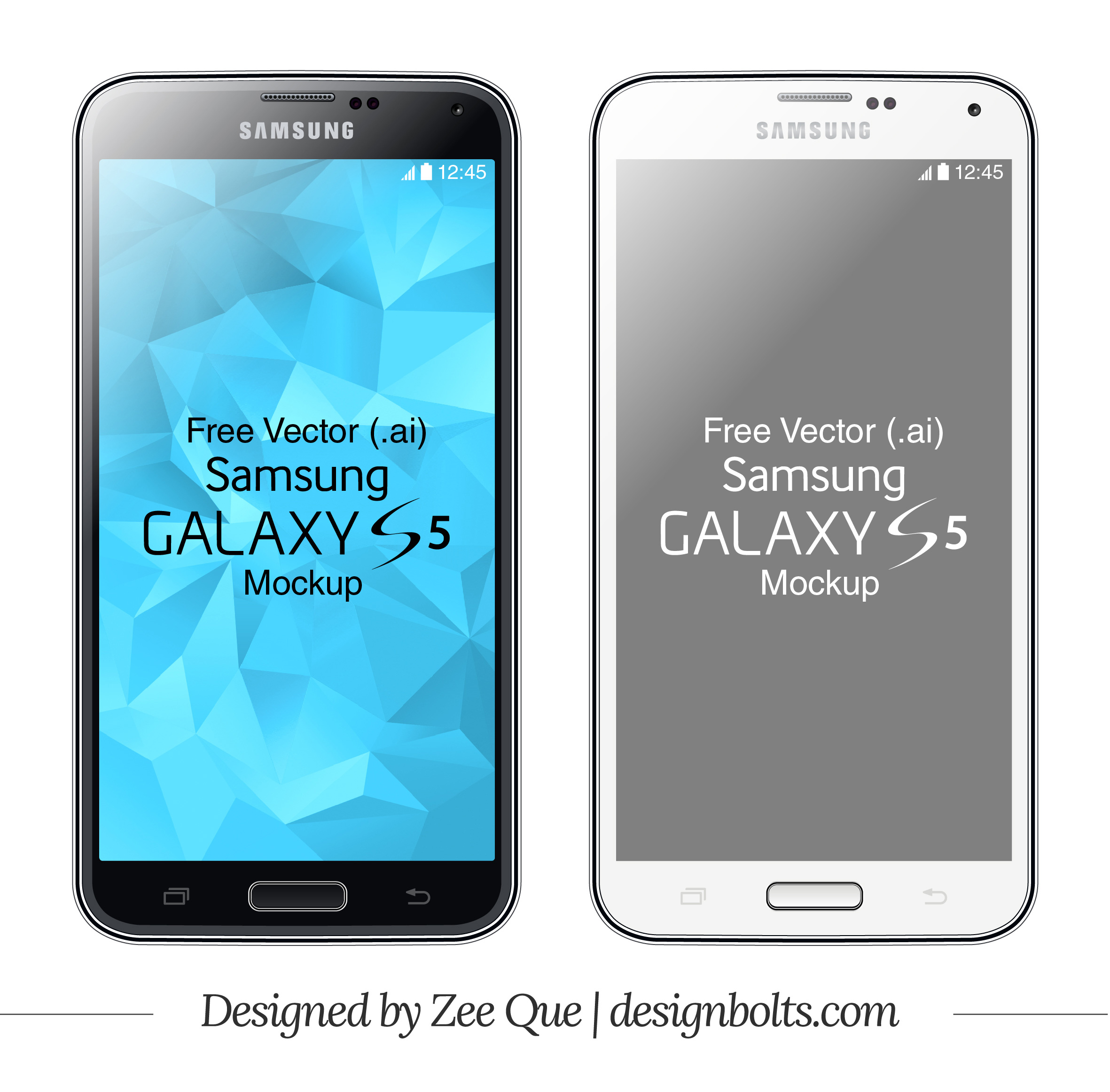 2362x2325 Free Vector Samsung Galaxy Mockup In Format