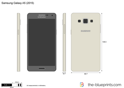 400x283 Samsung Galaxy Vector Drawing