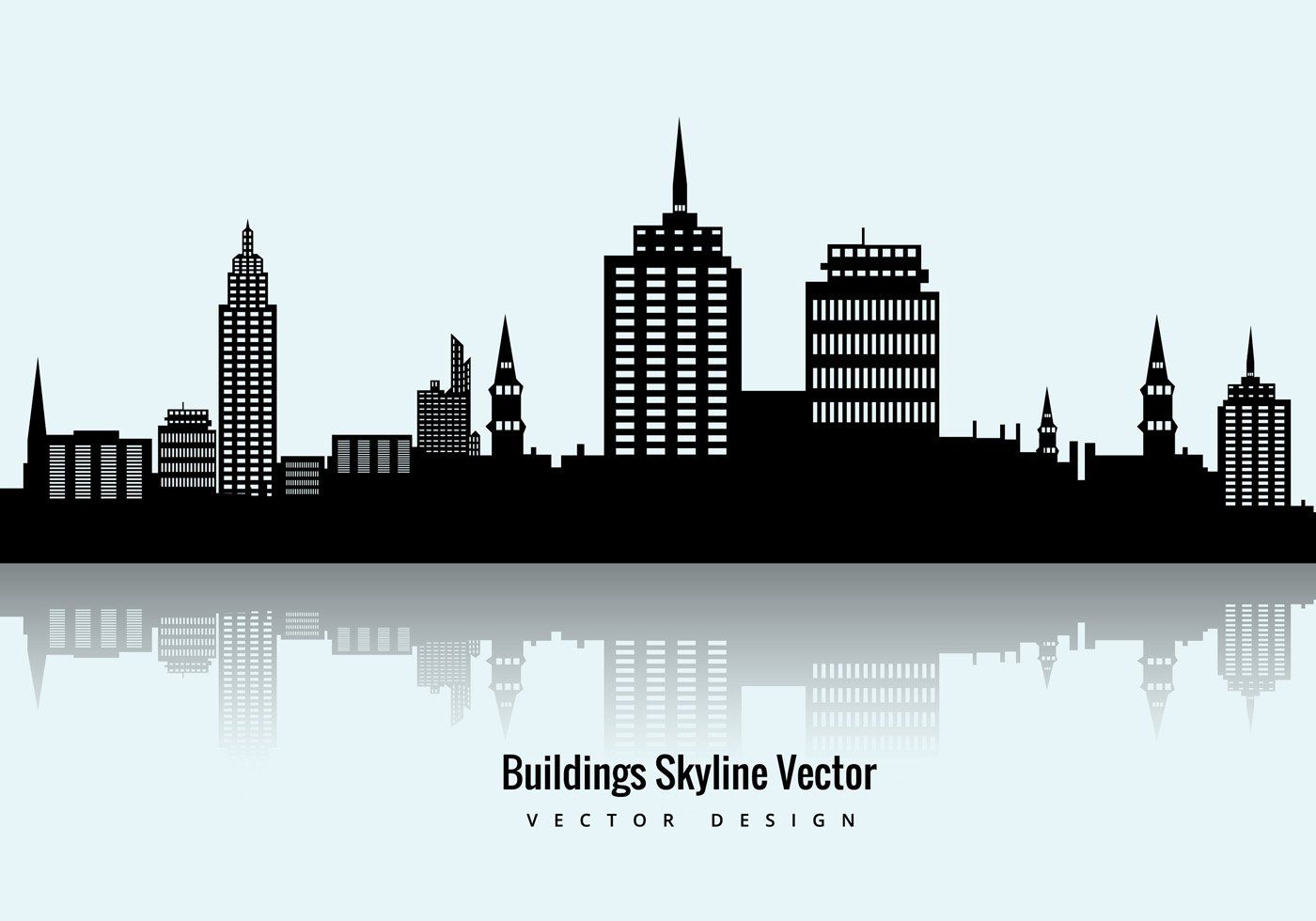 Buildings Skyline Vector Vector Graphic Skyscraper Silhouette 1400x980 Buildings Skyline Vector Vector Graphic Skyscraper Silhouette