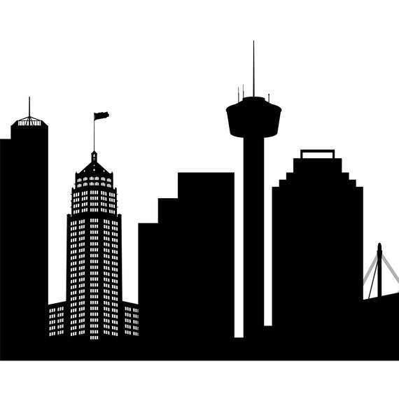 San Antonio Skyline Printable 570x570 San Antonio Skyline Printable