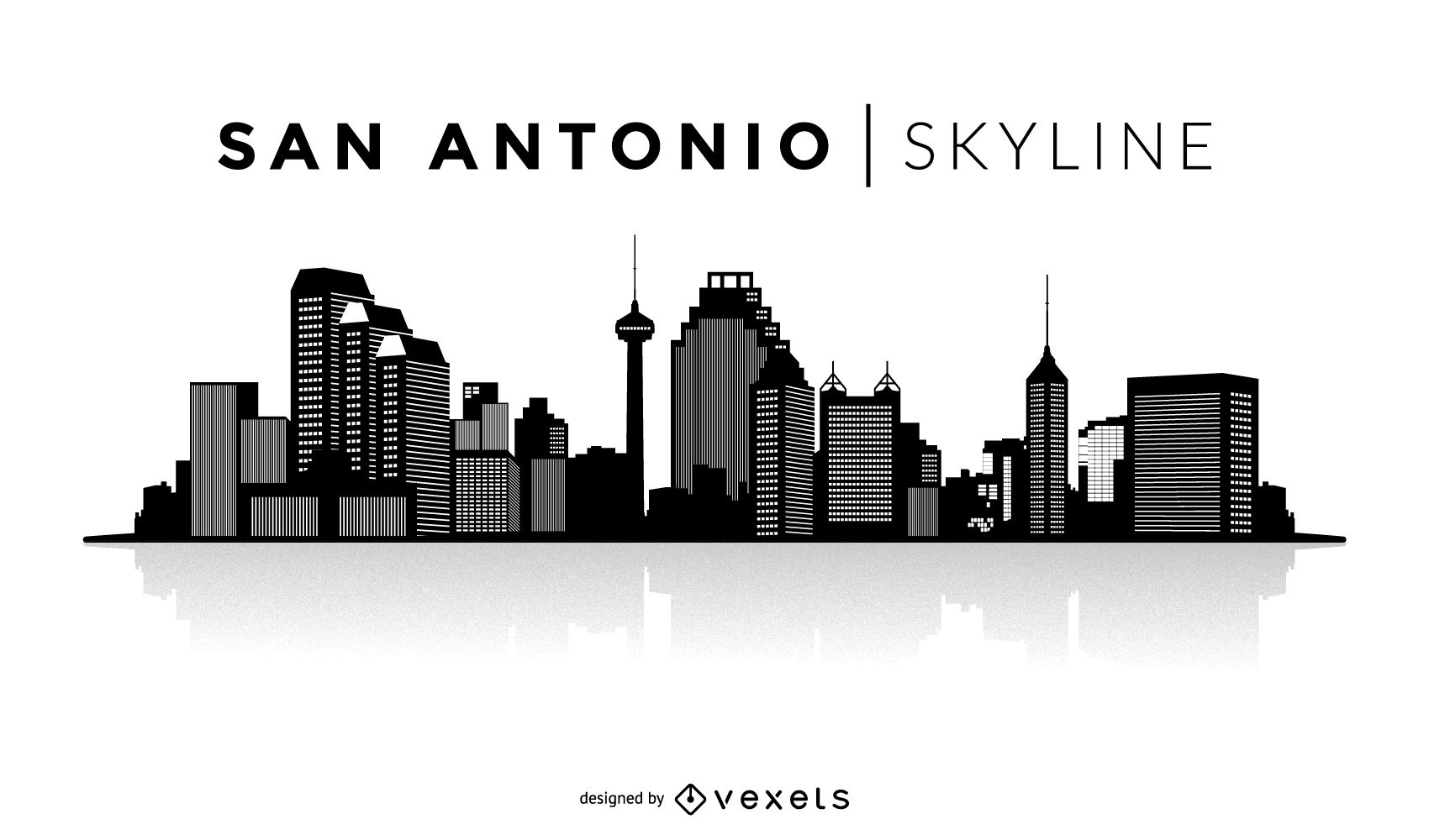 Сити Скайлайн логотип на прозрачном фоне