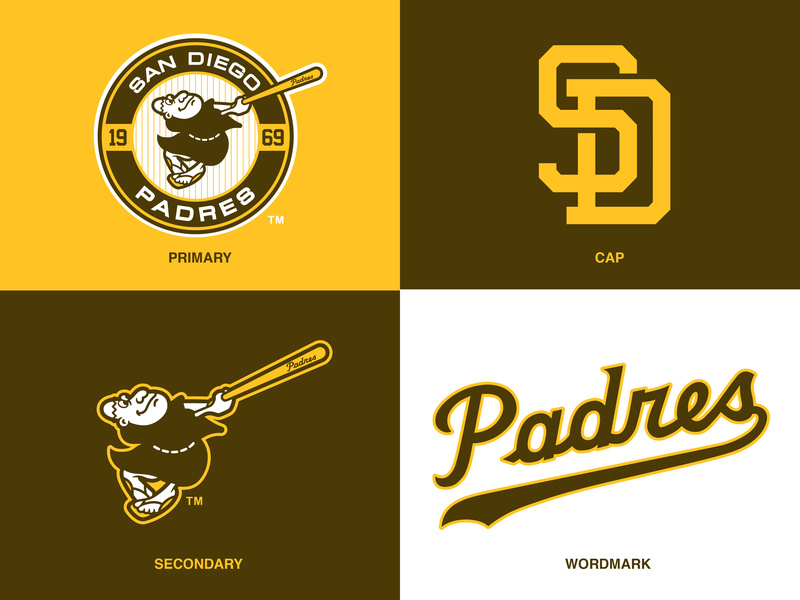 San Diego Padres Logo Vector at Collection of San