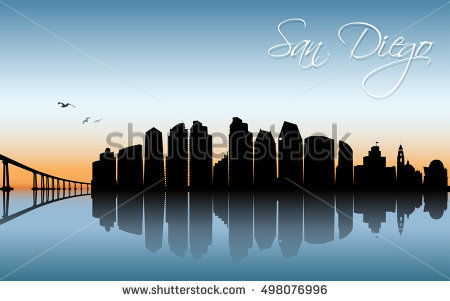 450x301 San Diego Silhouette Skyline