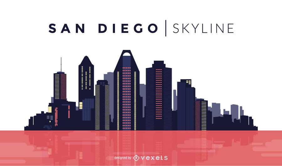 900x529 San Diego Color Skyline