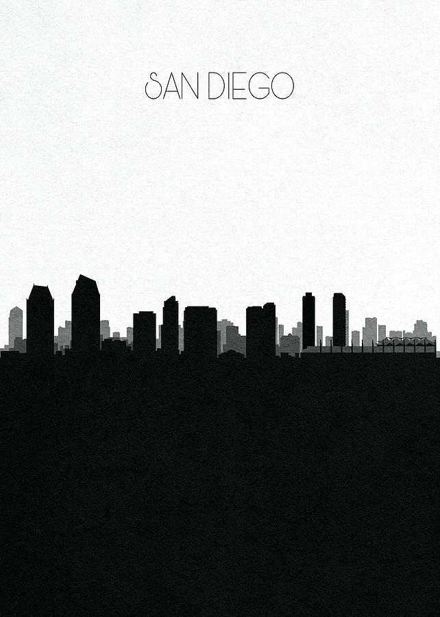 San Diego Skyline Vector at Vectorified.com | Collection of San Diego ...