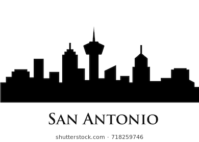 390x280 San Antonio Silhouette Skyline