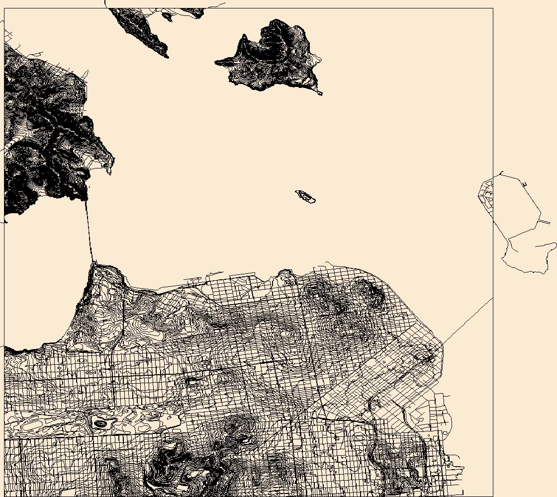 1120x1000 Usgs Topo Map Vector Data