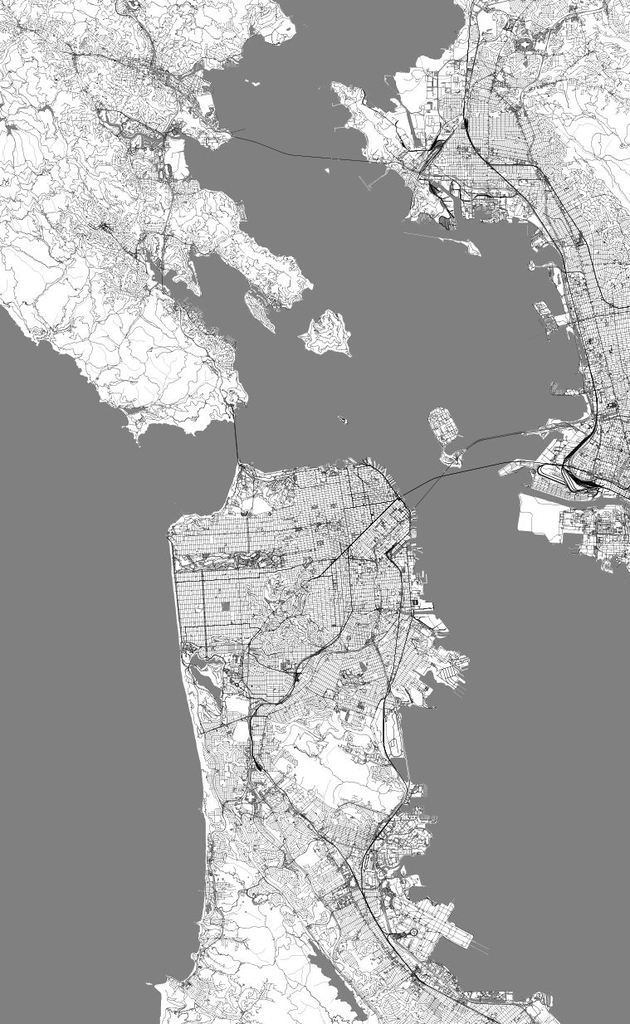 630x1024 Outline Editable Printable Vector Maps Format Adobe