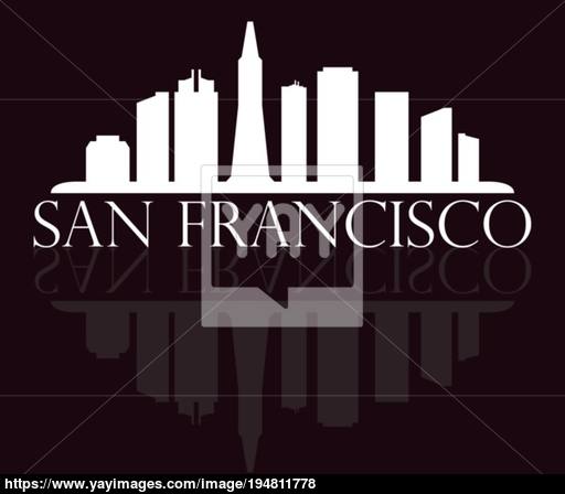 San Francisco Skyline Vector 512x448 San Francisco Skyline Vector