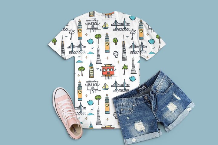 Pack Of Free San Francisco Vector Patterns 720x480 Pack Of Free San Francisco Vector Patterns