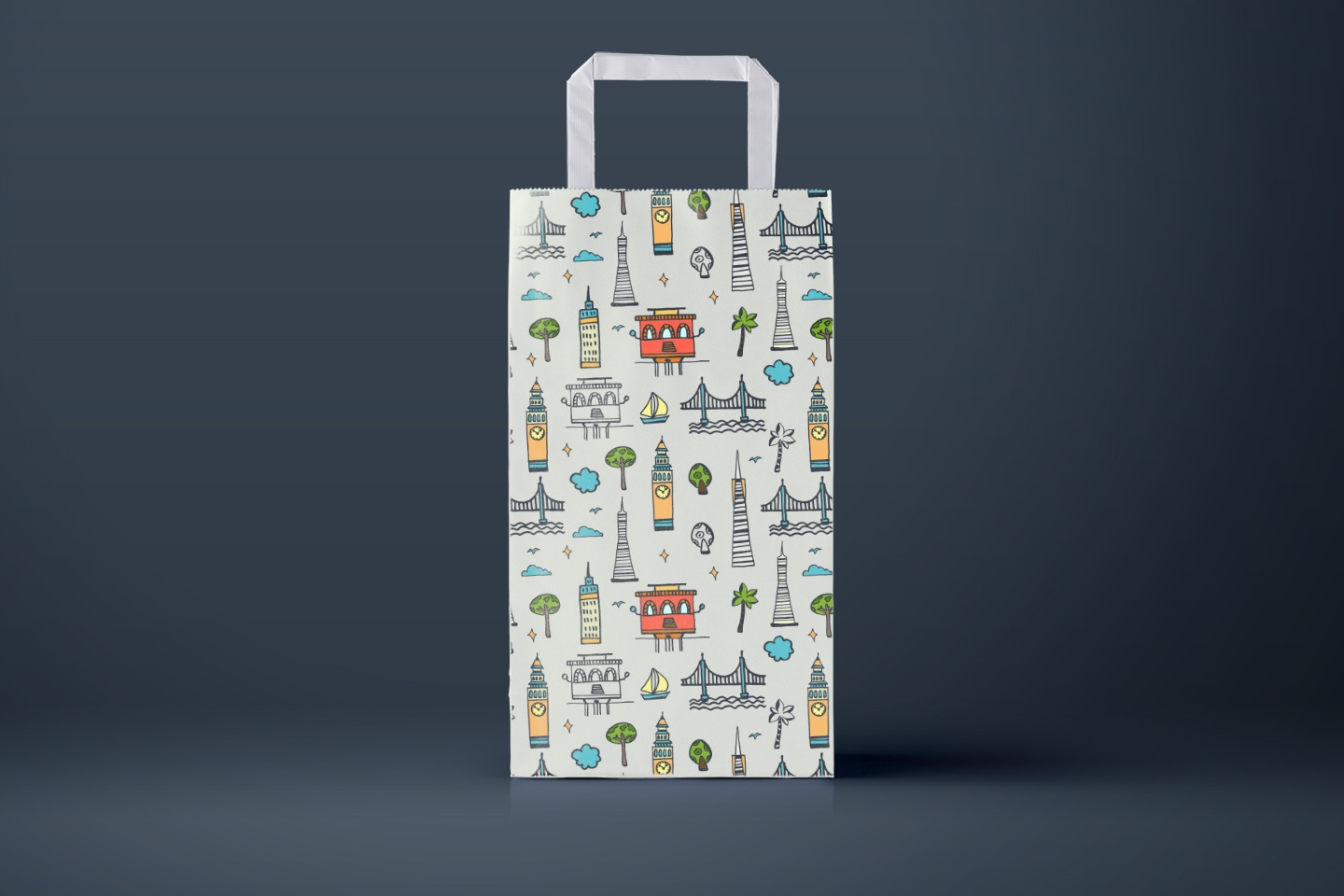 San Francisco Vector Free Pattern 1440x960 San Francisco Vector Free Pattern