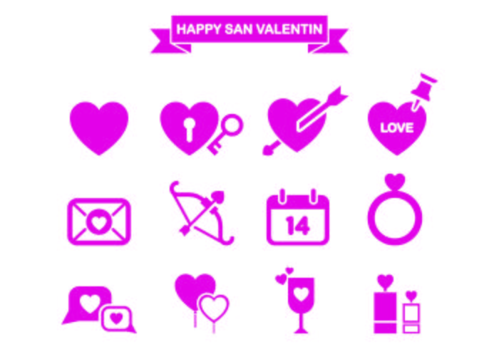 700x490 San Valentn Vector Pack