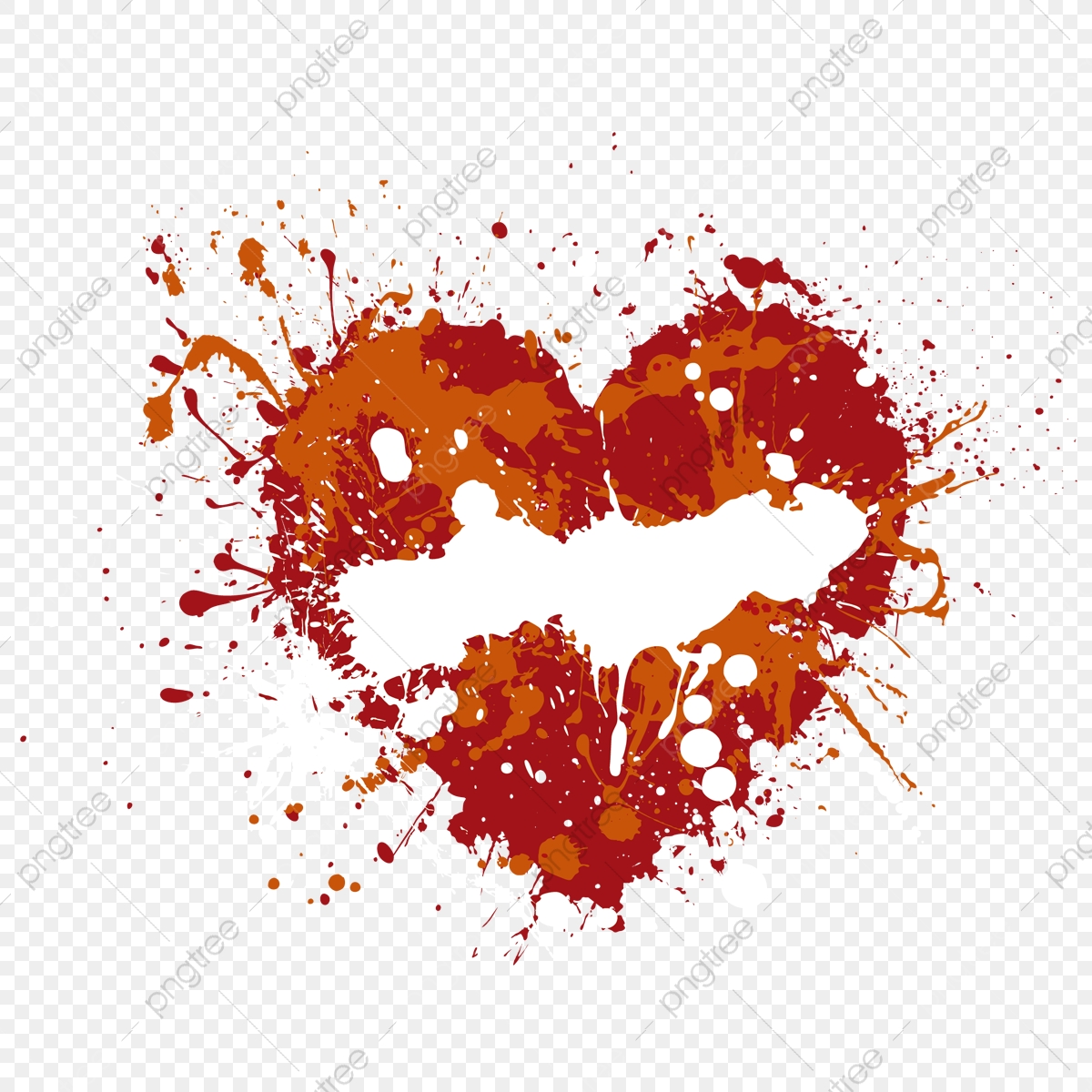 1200x1200 Watercolor Heart Splattered, San Valentin Heart Watercolor, Heart