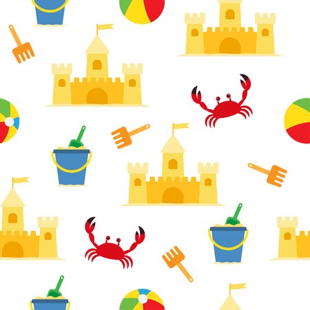 Sand Castle Vector