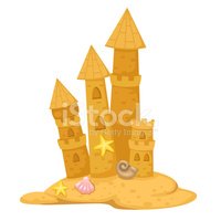 Sandcastle Vector Stock Vectors 200x200 Sandcastle Vector Stock Vectors