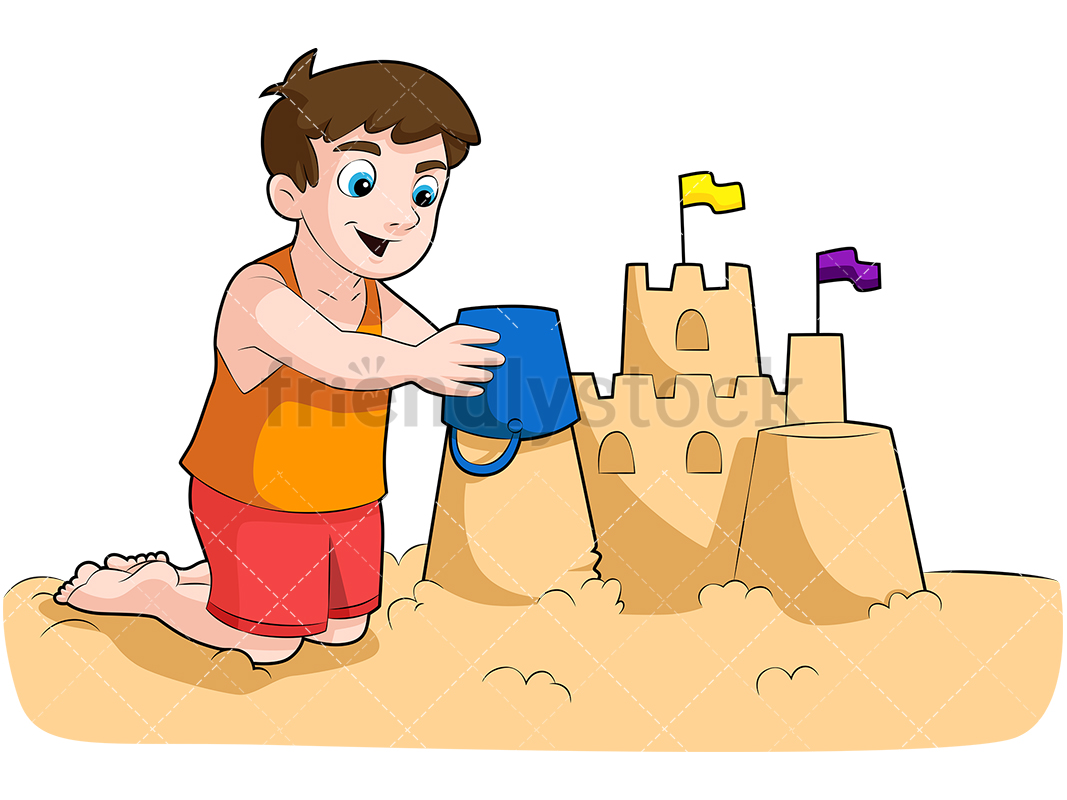 Download Sand Castle Vector at Vectorified.com | Collection of Sand ...