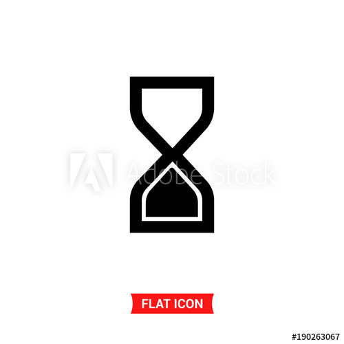 500x500 Sand Clock Vector Icon