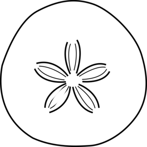 298x297 Sand Dollar Whitelack Clip Art