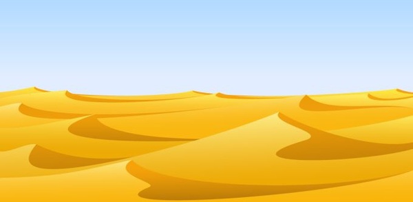 Desert Background Yellow Sand Dune Decor Free Vector 600x293 Desert Background Yellow Sand Dune Decor Free Vector