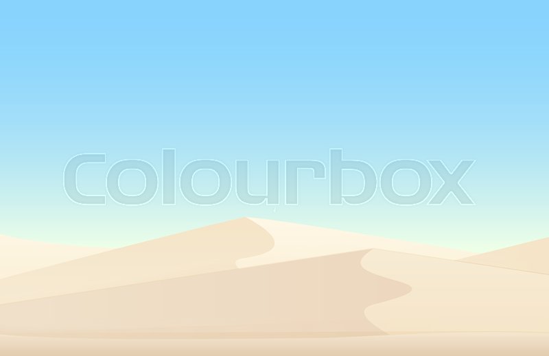 Desert White Sand Dunes Egyptian Stock Vector Colourbox 800x519 Desert White Sand Dunes Egyptian Stock Vector Colourbox