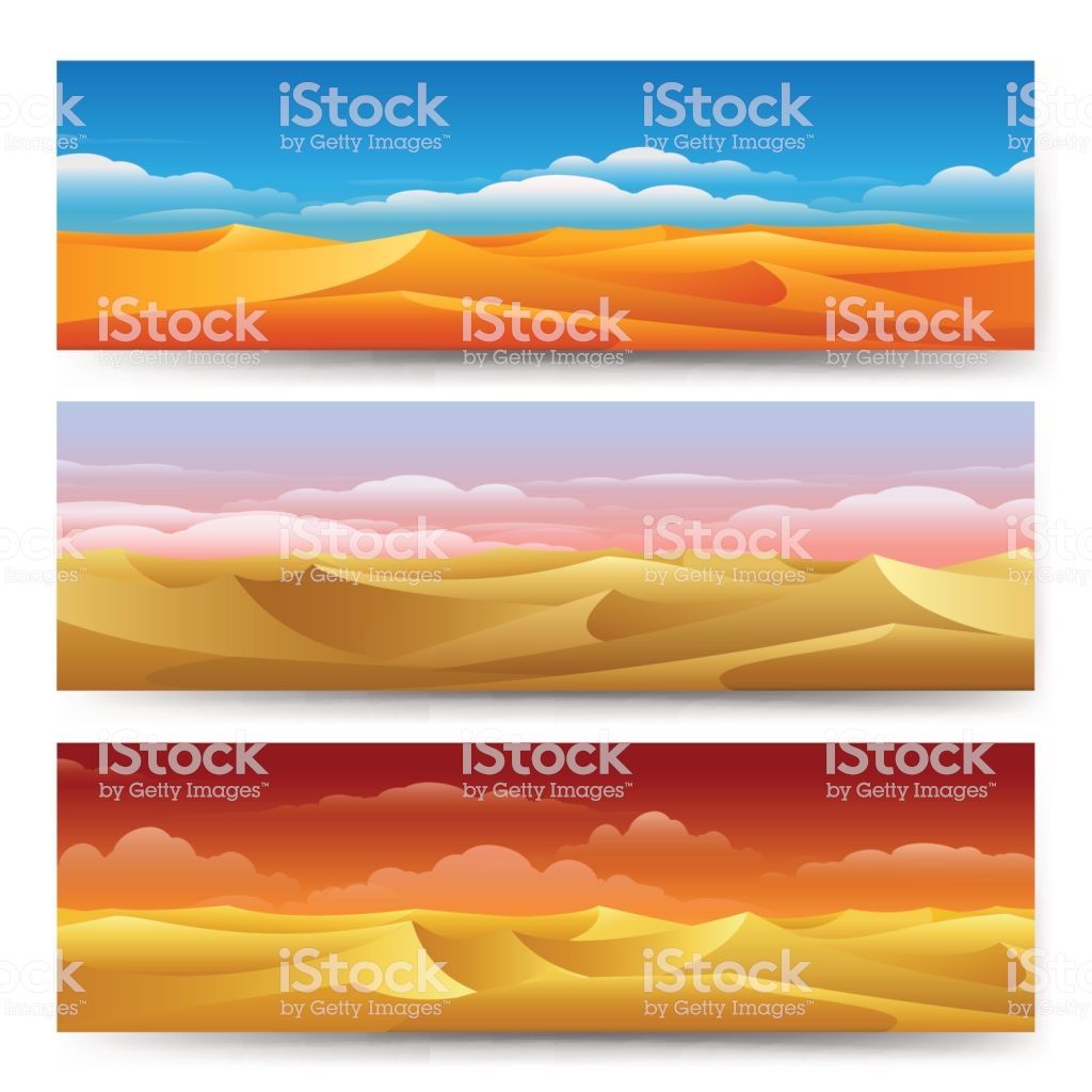 Sand Dunes Panorama Landscape Set Desert Banners Freedom 1024x1024 Sand Dunes Panorama Landscape Set Desert Banners Freedom
