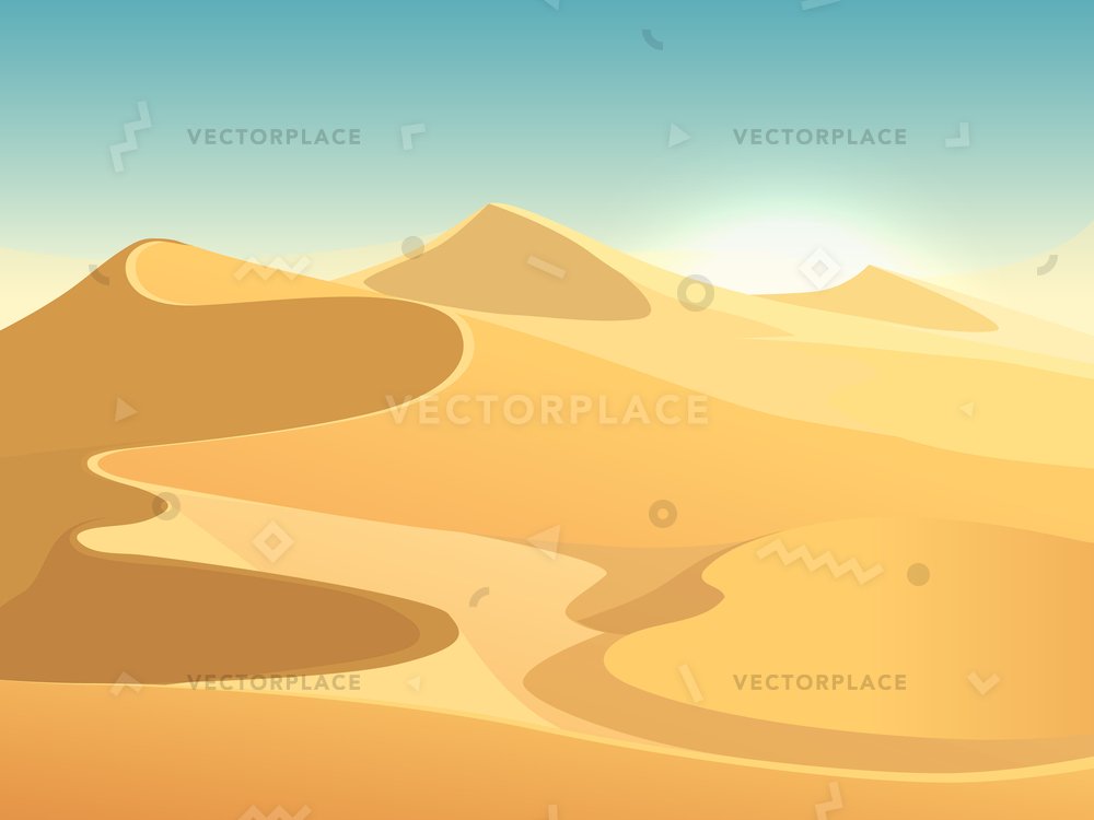 Desert Dunes Egyptian Landscape Background Sand Vector 1000x750 Desert Dunes Egyptian Landscape Background Sand Vector