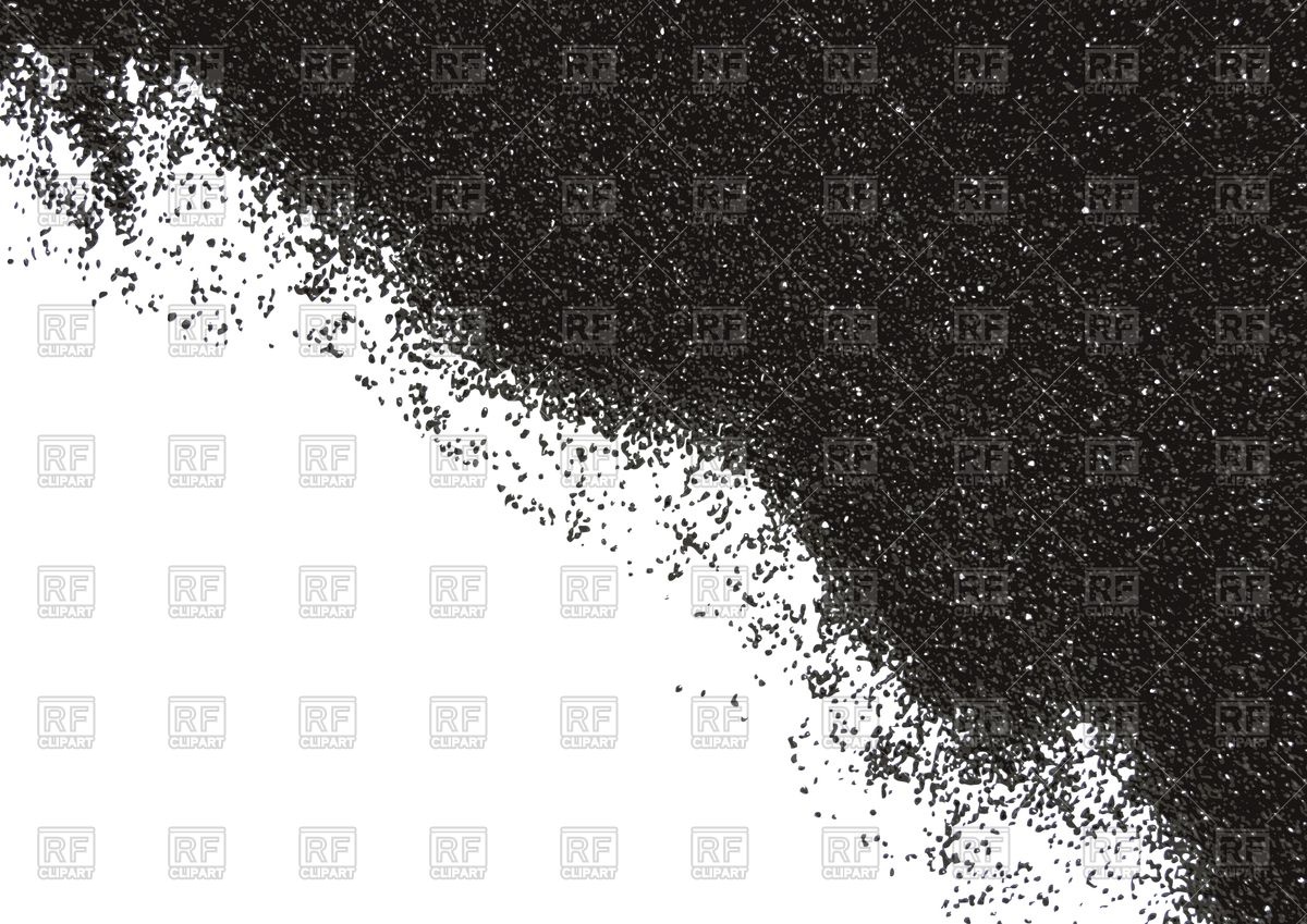 Black Abstract Sand On White Background Vector Image 1200x849 Black Abstract Sand On White Background Vector Image