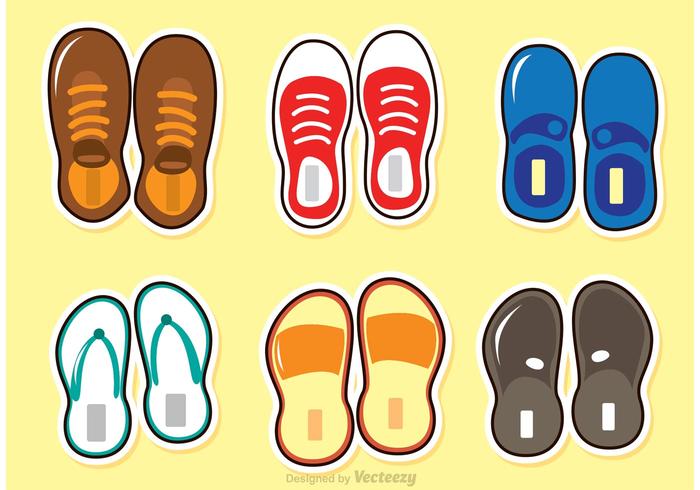 700x490 Shoes And Sandals Vector