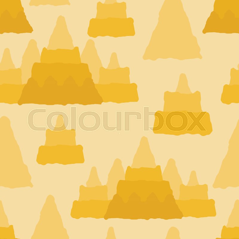 Sand Castle Pattern Seamless Stock Vector Colourbox 800x800 Sand Castle Pattern Seamless Stock Vector Colourbox