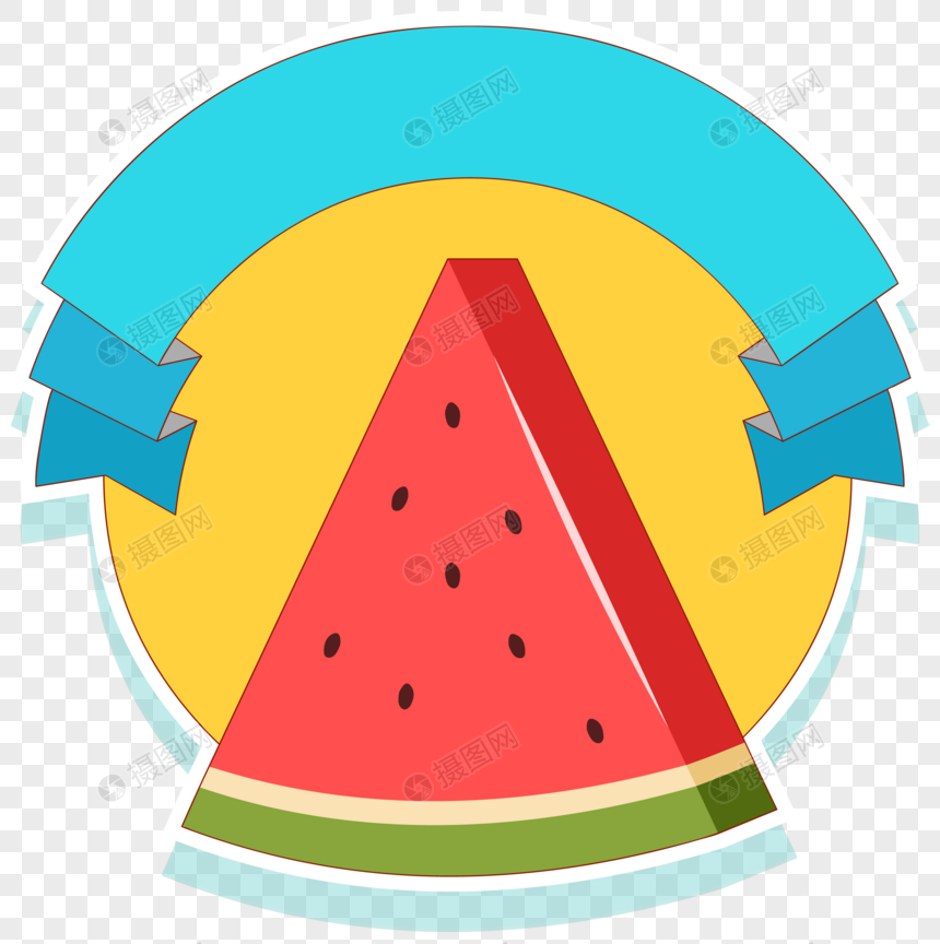 860x864 Cinta Azul Vector De Sandia Imagen Descargar Prf