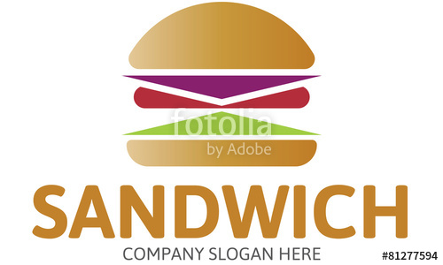 500x300 Sandwich Logo Stock Image And Royalty Free Vector