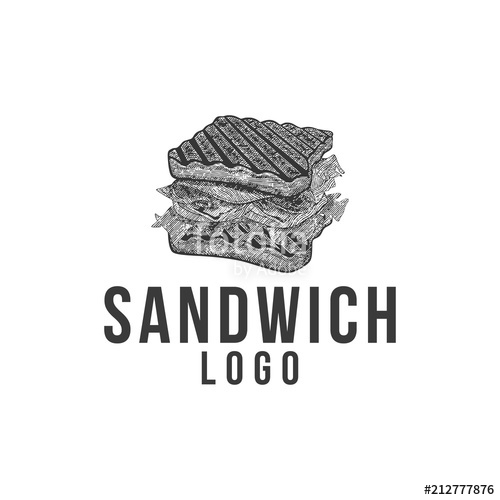 500x500 Vintage Sandwich Logo Stock Image And Royalty Free Vector