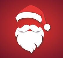 217x200 Santa Beard Free Vector Art