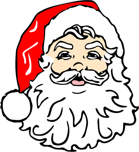 Santa Beard Vector at Vectorified.com | Collection of Santa Beard ...