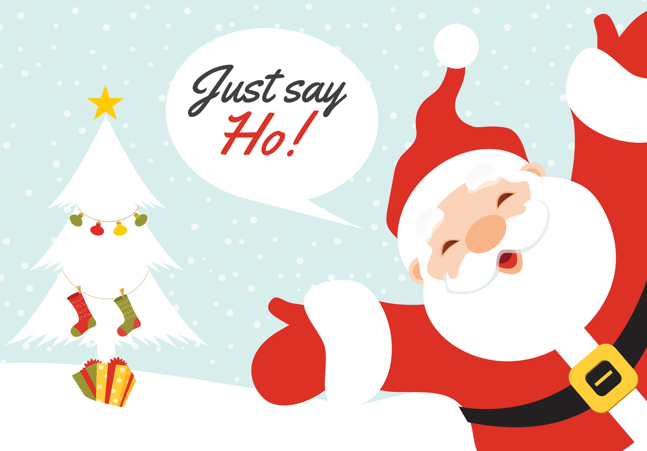 2222x1551 Santa Claus Free Vector Art