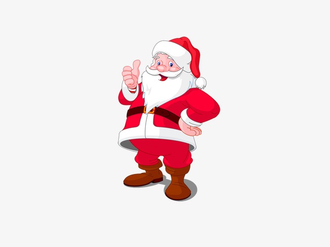 650x487 Santa Clipart Vector Cartoon For Free Download And Use Images