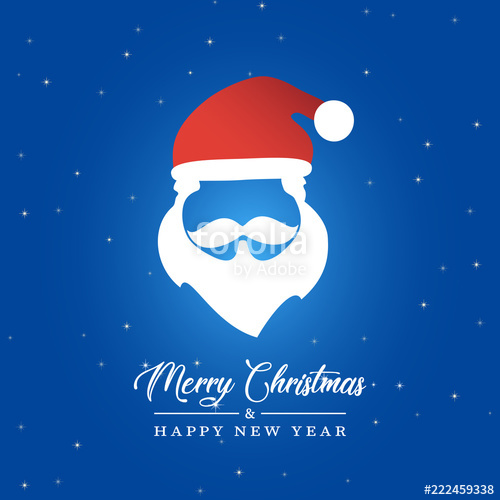 500x500 Cartoon Santa Claus Silhouette Stock Image And Royalty Free