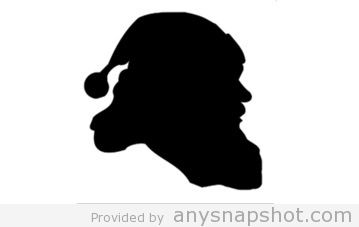 359x227 Collection Of 'santa Silhouette Vector' Download More Than