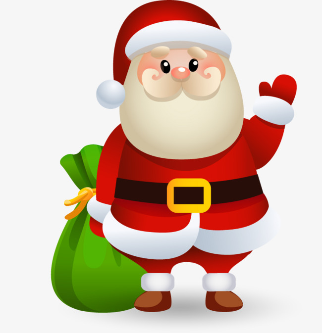 650x673 Christmas Santa Claus Vector Material Pn
