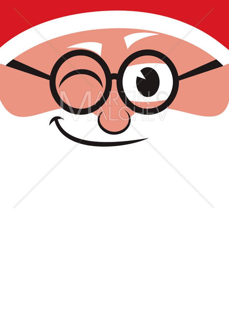 Santa Face Vector Cartoon Clipart Illustration Christmas Etsy 794x1122 Santa Face Vector Cartoon Clipart Illustration Christmas Etsy