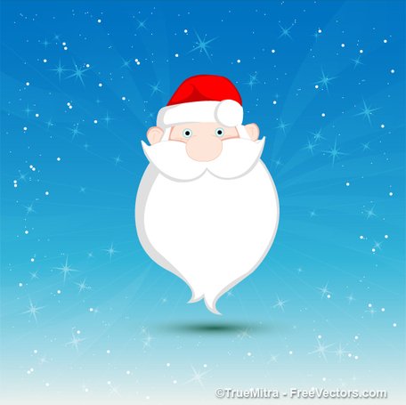 Free Santa Faces Clipart And Vector Graphics 456x455 Free Santa Faces Clipart And Vector Graphics