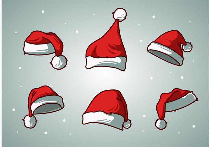 Santa Hat Free Vector Art 700x490 Santa Hat Free Vector Art