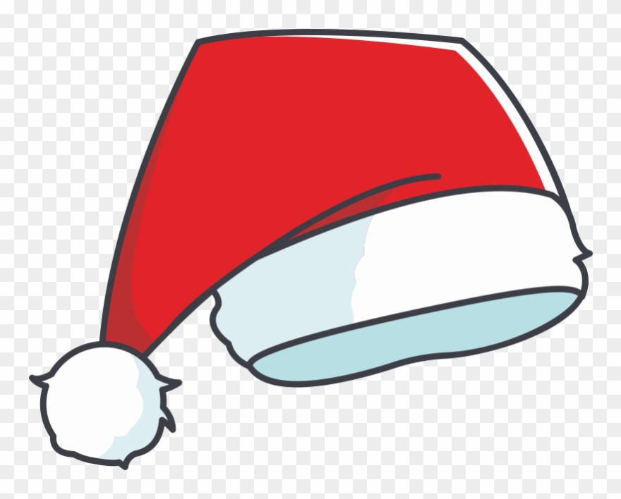 Santa Hat Vector Clipart 880x708 Santa Hat Vector Clipart