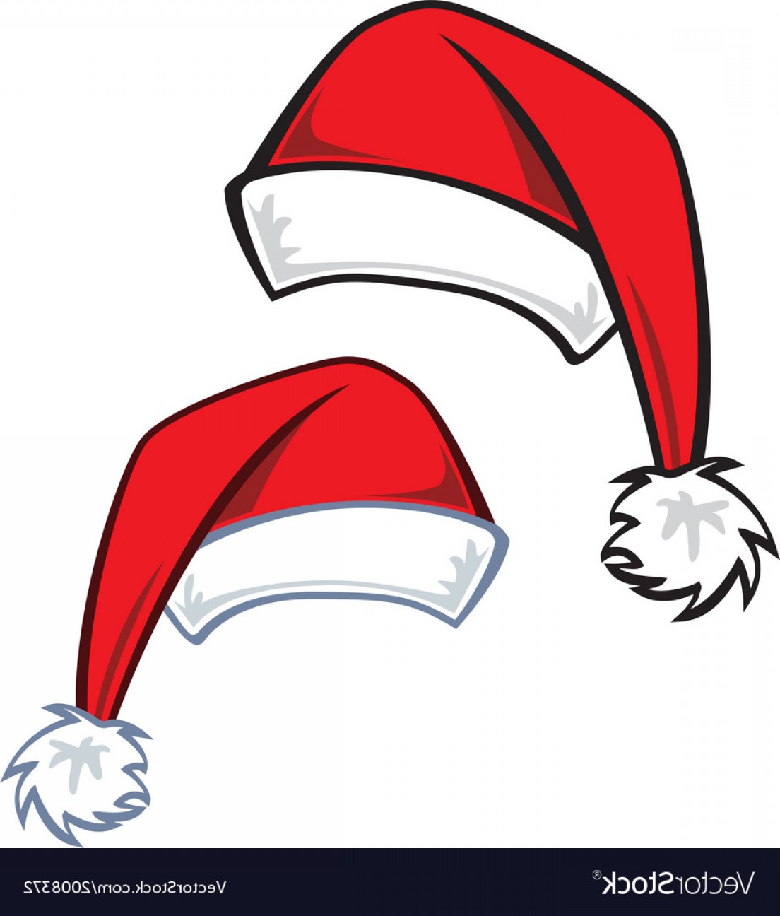 Cartoon Santa Hats Vector Soidergi 1104x1296 Cartoon Santa Hats Vector Soidergi